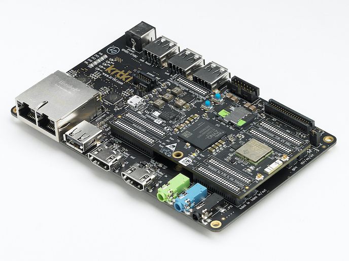 An affordable edge-computing device for high-performance and power-efficient robotics automation