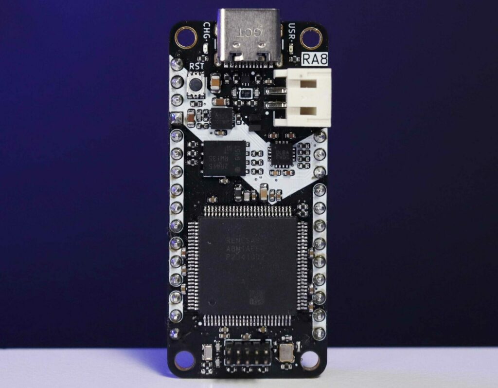 Zalmotek RA8M1 Feather Board features Renesas RA8M1 64-bit MCU clocked at 360 MHz Zalmotek RA8M1 Feather Board features Renesas RA8M1 64-bit MCU clocked at 360 MHz