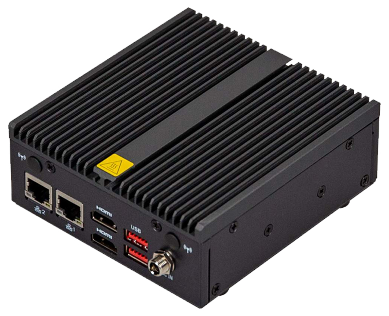 QBiX-ADNAN97-A1 is A Fanless PC with Intel N97 Processor, Dual HDMI and Dual LAN