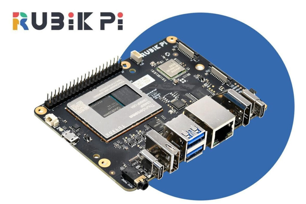 RUBIK Pi Combines Qualcomm QCS6490-Based AI Power SBC with Raspberry Pi Compatibility Supports Android and Linux RUBIK Pi Combines Qualcomm QCS6490-Based AI Power SBC with Raspberry Pi Compatibility Supports Android and Linux